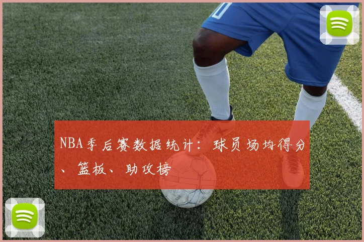 NBA季后赛数据统计:球员场均得分、篮板、助攻榜